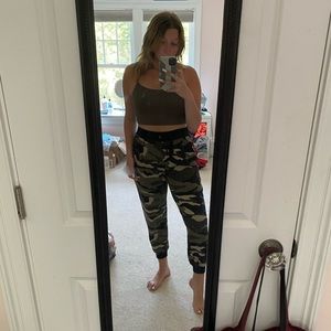 Camo joggers